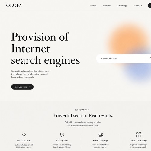 Provision of Internet search engines Provision of Internet search engines