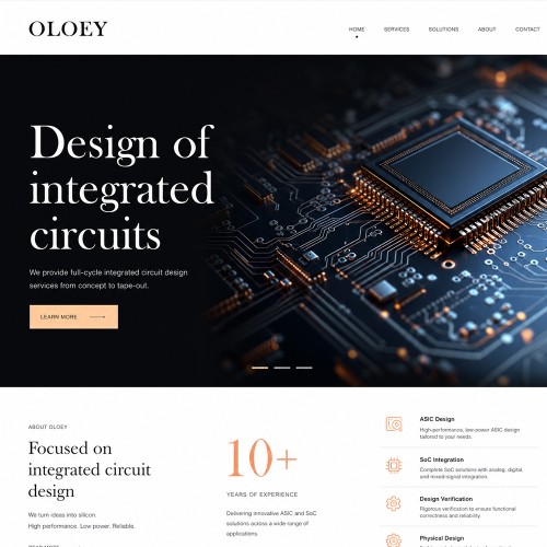 Design of integrated circuits Design of integrated circuits